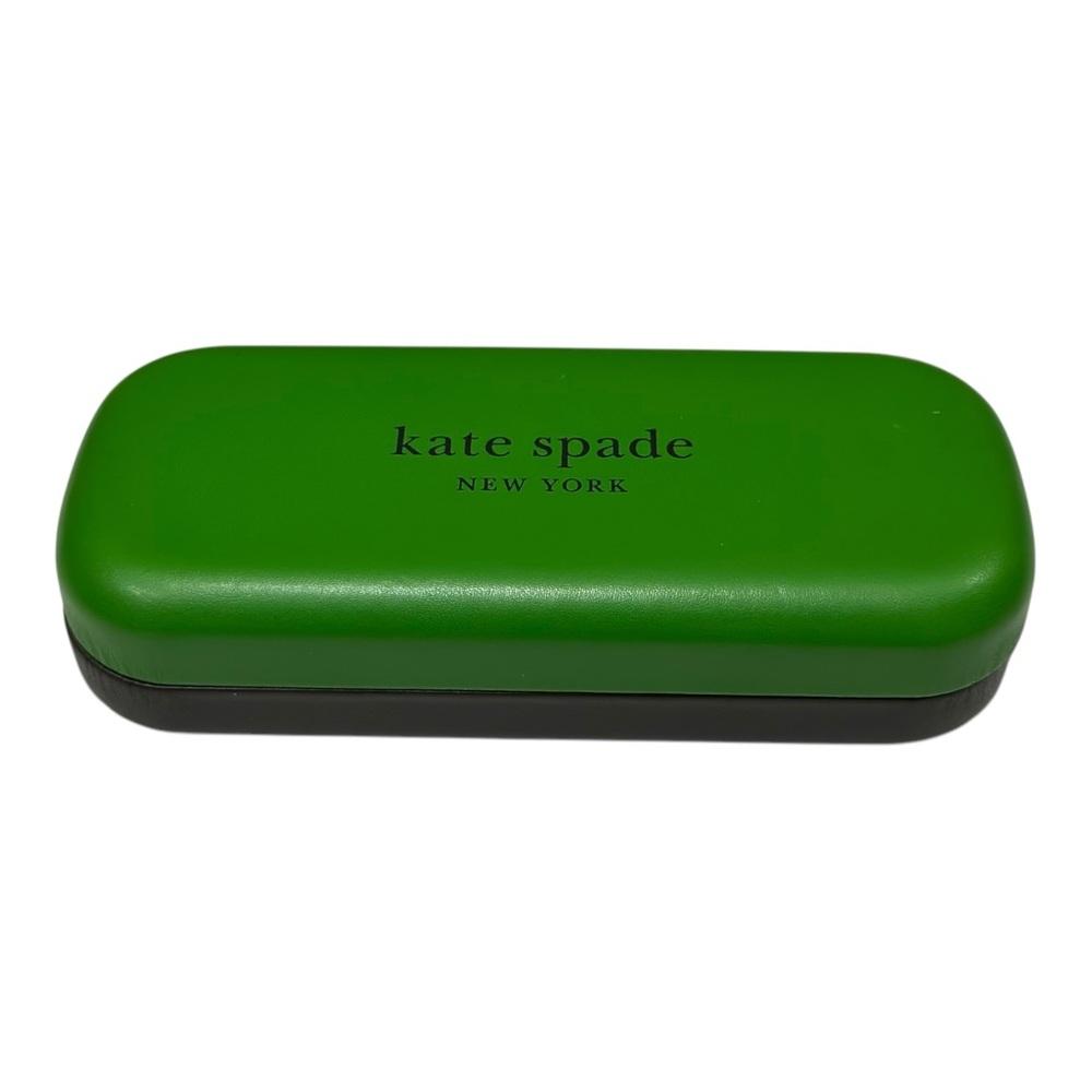 Kate Spade Green Black Sunglasses Hard Clamshell Case *Case Only* - Picture 6 of 6